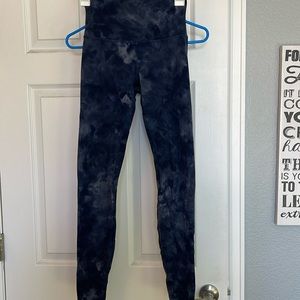 Lululemon tie-dyed leggings